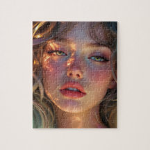 Golden Hour Dream - Portrait angélique radiant