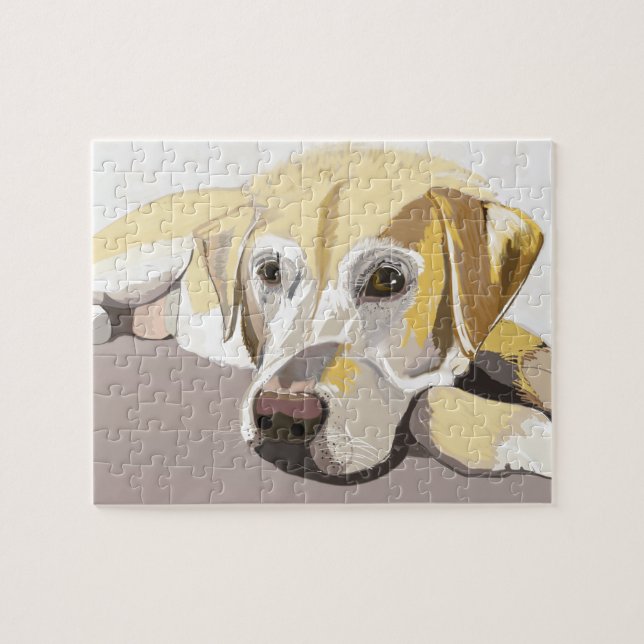 Puzzle Golden Labrador (Horizontal)