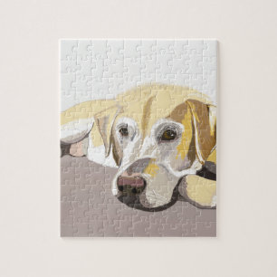 Puzzle Golden Labrador