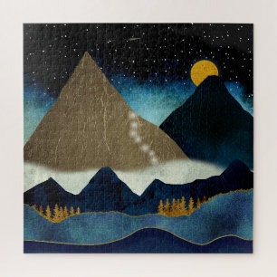 Puzzle Golden Mountain Climbers