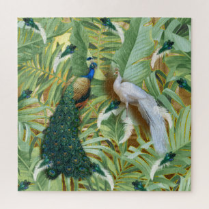 Puzzle Golden Peacock Temple Dreams