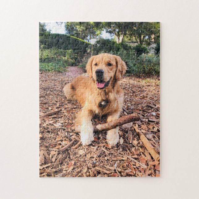 Puzzle Golden Retriever (Vertical)