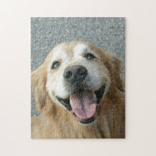 Puzzle Golden Retriever souriant
