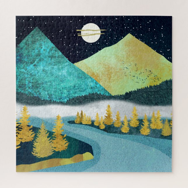 Puzzle Golden River (Vertical)