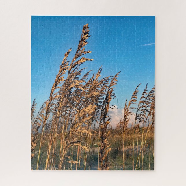 Puzzle Golden Sea Oats Beach Anastasia State Park (Vertical)