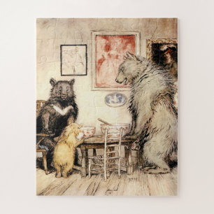 Puzzle Goldilocks et The Three Bears de Arthur Rackham