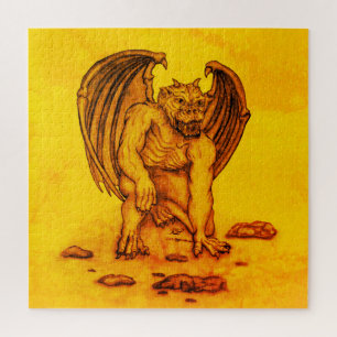 Puzzle Golem Gargoyle