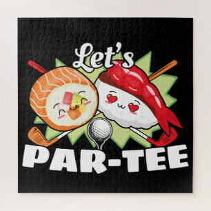 Puzzle Golf Party - Lets Par Tee Golf Pun
