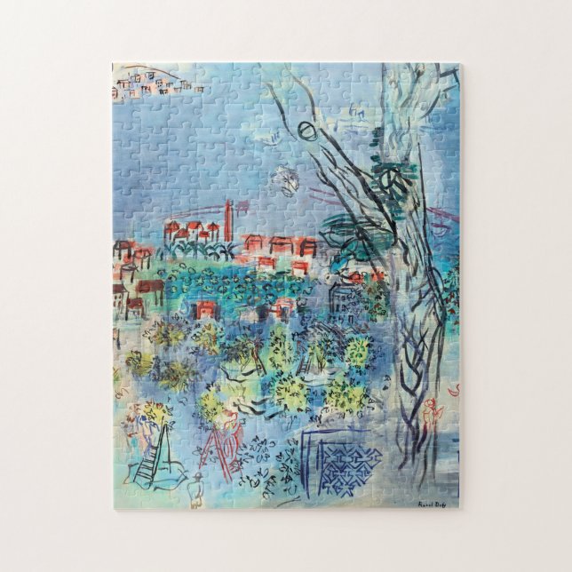 Puzzle Golfe-Juan | Raoul Dufy (Vertical)