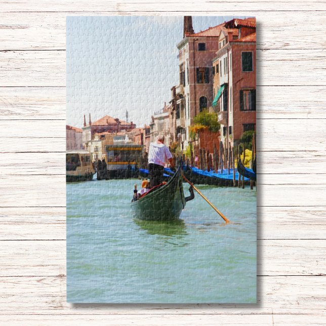 Puzzle Gondole à Venise Italie (Créateur téléchargé)