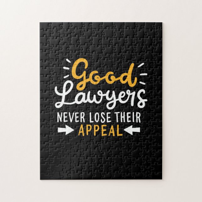 Puzzle Good Lawyers Never Lose Their Appeal (Vertical)