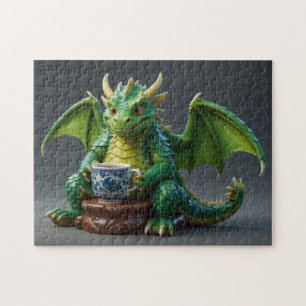 Puzzle Goofy Welsh Dragon Dragon Thé