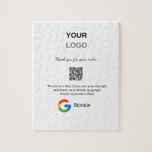 Puzzle Google examen logo de l'entreprise Analyser QR exa