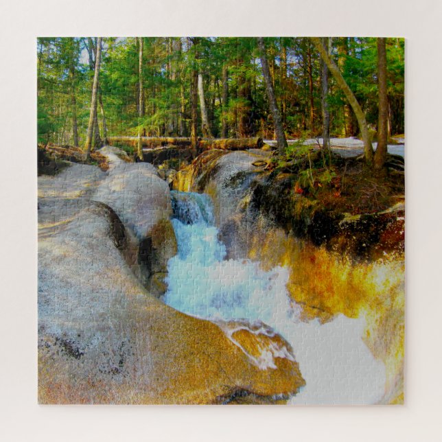 Puzzle Gorge de Rushing Water New Hampshire (Vertical)