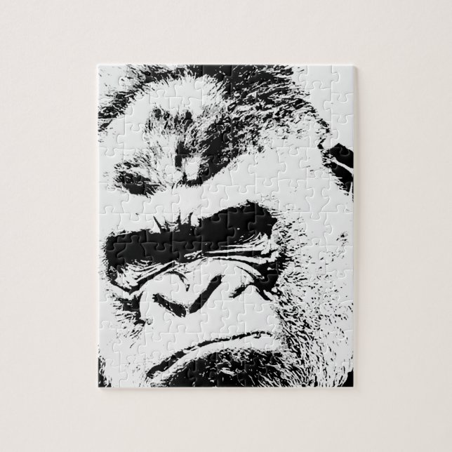Puzzle Gorilla en colère (Vertical)