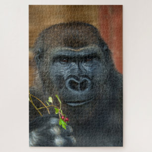 Puzzle Gorilla Et Ses Berries
