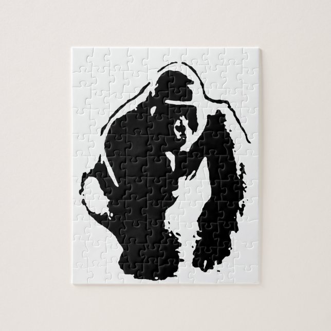 Puzzle Gorilla Pop Art (Vertical)