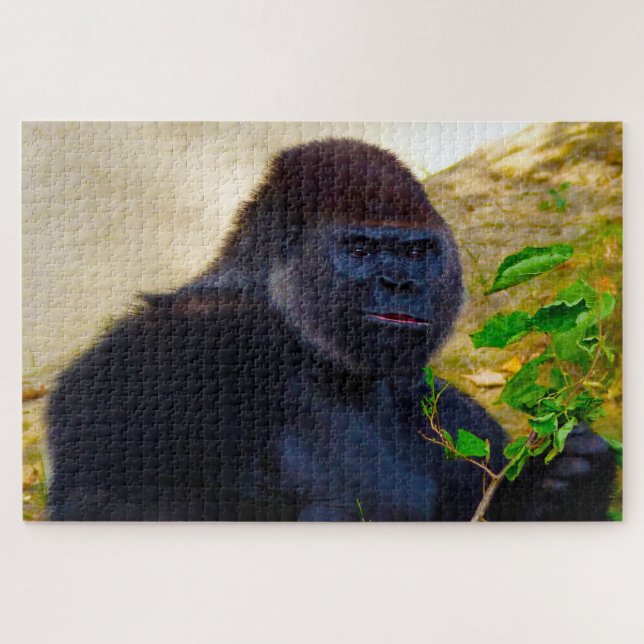 Puzzle Gorillas. (Horizontal)