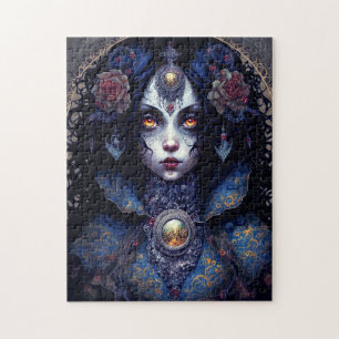 Puzzle Goth Lady Imaginaire gothique Art