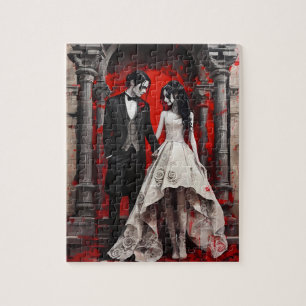 Puzzle Goths de mariée et de chambre