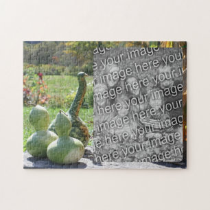 Puzzle Gourds Et Citrouilles Fall Ajouter Votre Photo