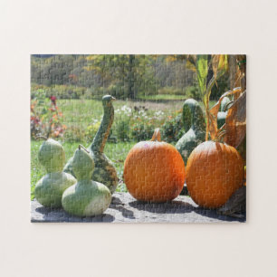 Puzzle Gourmets Et Ferme Citrouille Stand 2 Automne