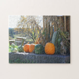 Puzzle Gourmets Et Ferme Citrouille Stand Automne 