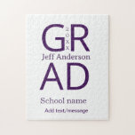 Puzzle Grad typography modern graduation simple minimal c<br><div class="desc">design</div>