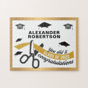 Puzzle Graduation Classe of 2022 Fun Custom