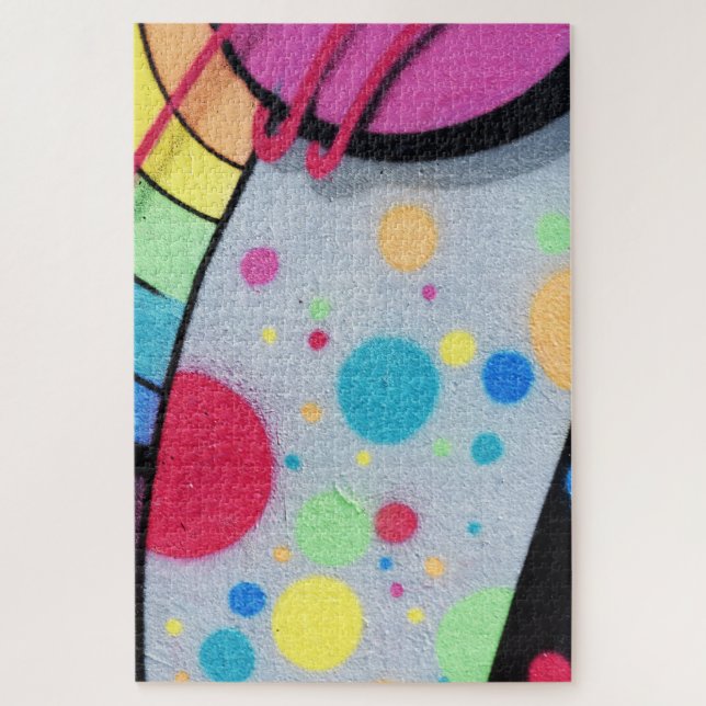 Puzzle graffiti (Vertical)