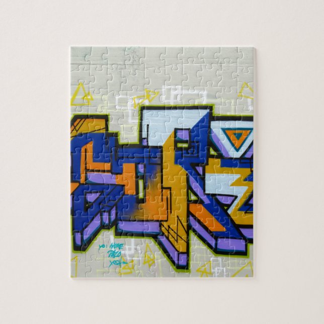 Puzzle Graffiti (Vertical)
