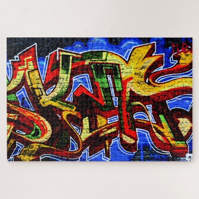 Puzzle Graffiti 17 20x30 1014pc jpcnm (Horizontal)