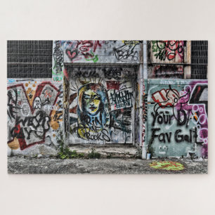 Puzzle Graffiti Cool Moderne Urbain Grunge Art