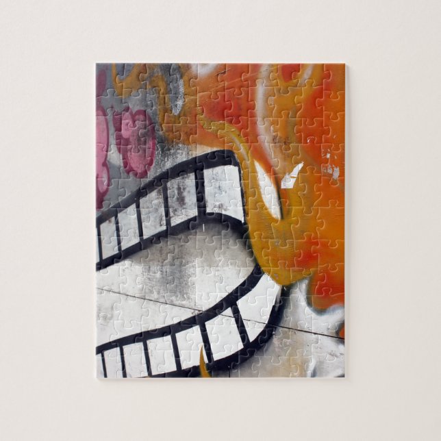 Puzzle graffiti de Taïwan, Taipei, Taïwan (Vertical)