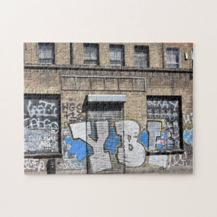 Puzzle Graffiti Shoreditch Hackney London Royaume-Uni