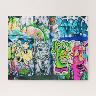 Puzzle Graffiti sur la Southbank de Londres - 16x20 - 520