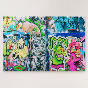 Puzzle Graffiti sur Southbank de Londres - 20x30 - PC