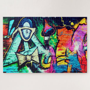 Puzzle Graffiti urbain moderne Abstrait