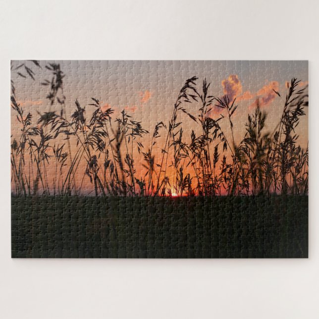 Puzzle grains de coucher de soleil (Horizontal)