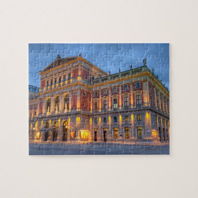 Puzzle Grand hall de saucisse Musikverein, Vienne, (Horizontal)
