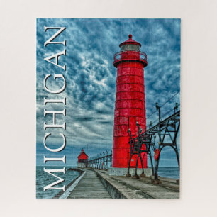 Puzzle Grand Haven Lighthouse Michigan