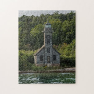 Puzzle Grand Island Lighthouse Munising Michigan