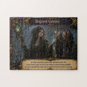 Puzzle Grand-mère Bogroot Sorcière des marais sans âge