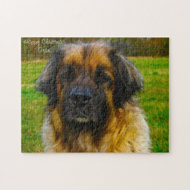 Puzzle Grand-mère de Noël (Horizontal)