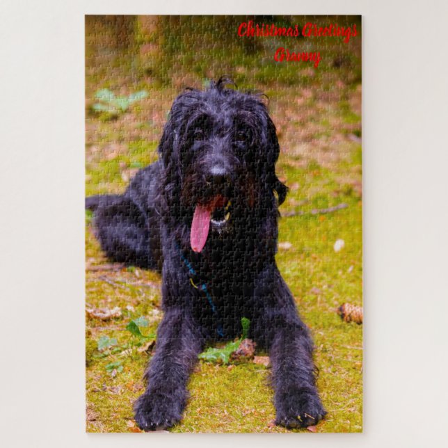 Puzzle Grand-mère de Noël (Vertical)