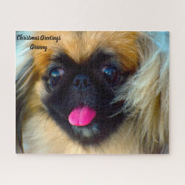 Puzzle Grand-mère de Noël (Horizontal)