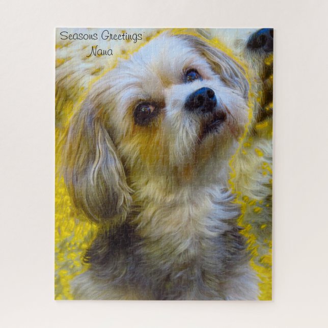 Puzzle Grand-mère de Noël (Vertical)