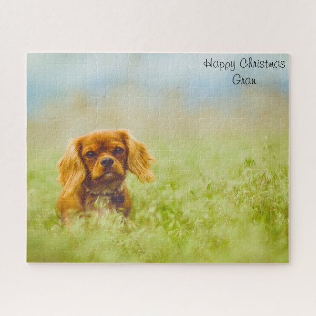 Puzzle Grand-mère de Noël (Horizontal)