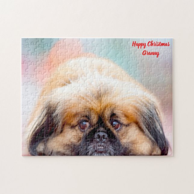 Puzzle Grand-mère de Noël (Horizontal)