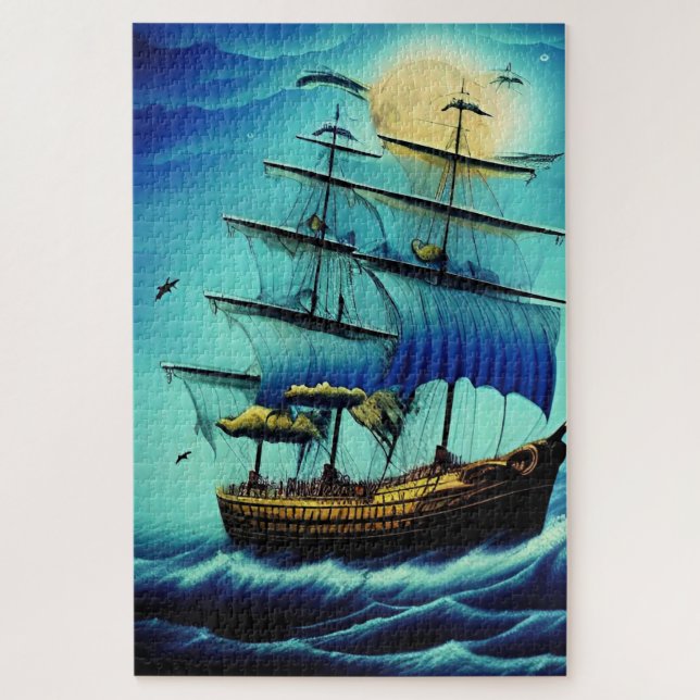 Puzzle Grand navire Nautique (Vertical)